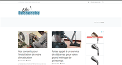 Desktop Screenshot of clic-recherche.fr
