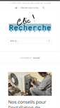 Mobile Screenshot of clic-recherche.fr